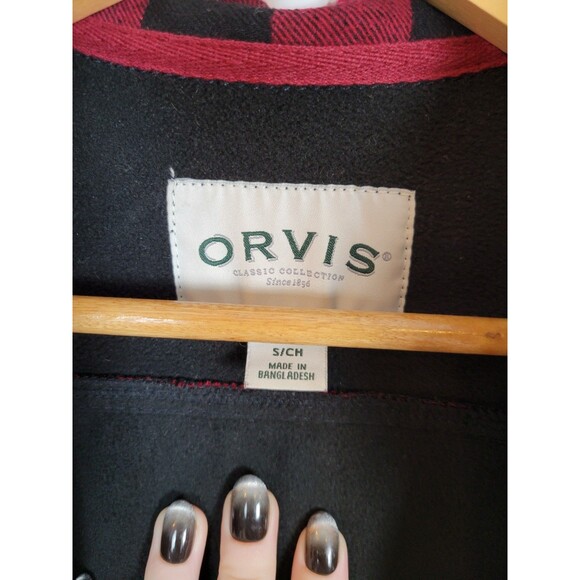 Orvis Womens Buffalo Plaid Jacket Size S Fall Staple - Picture 4 of 10